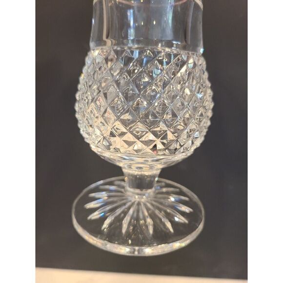 Waterford Crystal Cashel Patterned Posy Jarrón Vase 6" Cut Crystal EUC - Picture 7 of 9